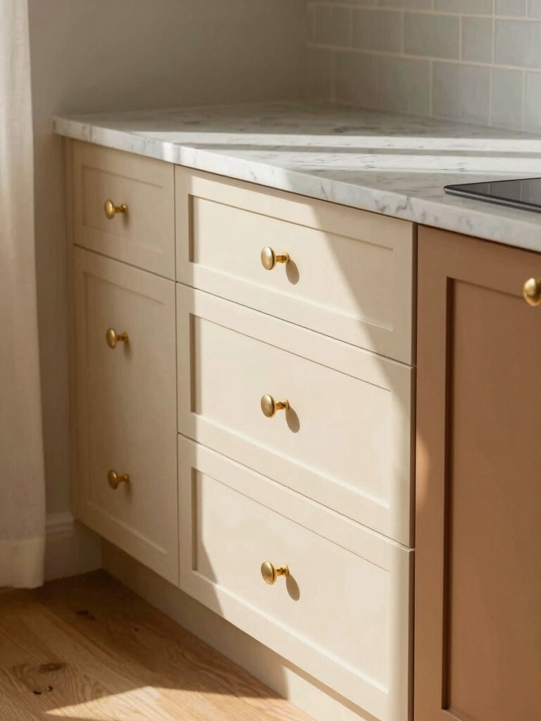 warm cream kitchen elegance