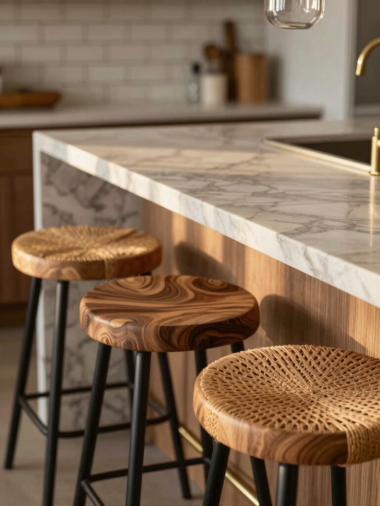 warm wood metal contrast