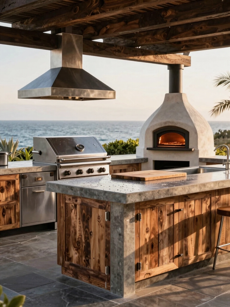 weatherproof countertops and frames