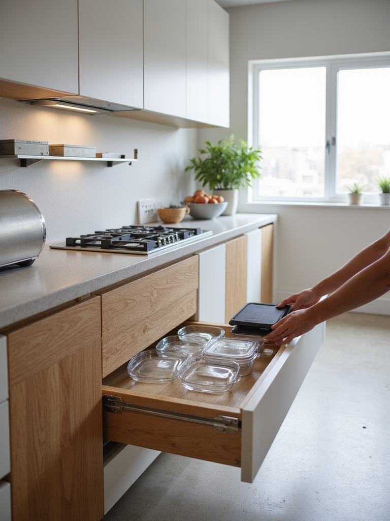 adjustable modules streamline kitchen workflows