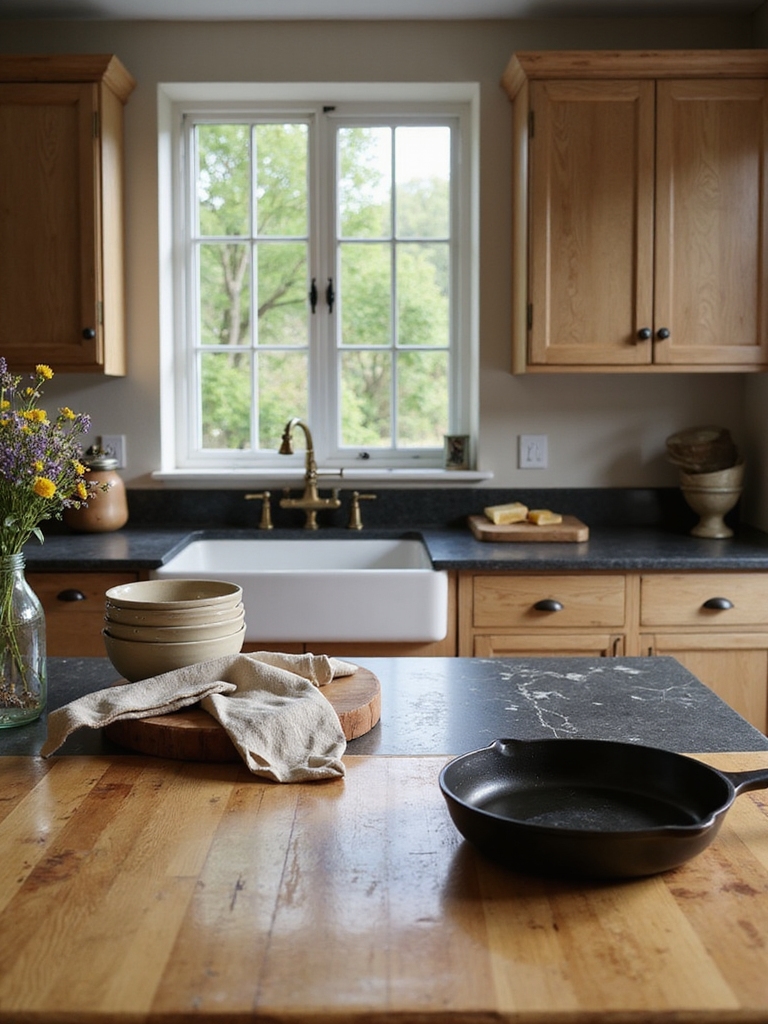 butcher block vs soapstone