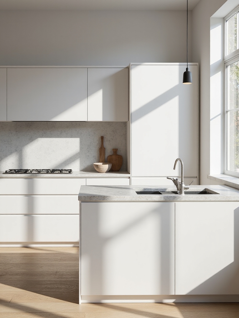 calm minimal kitchen essentials