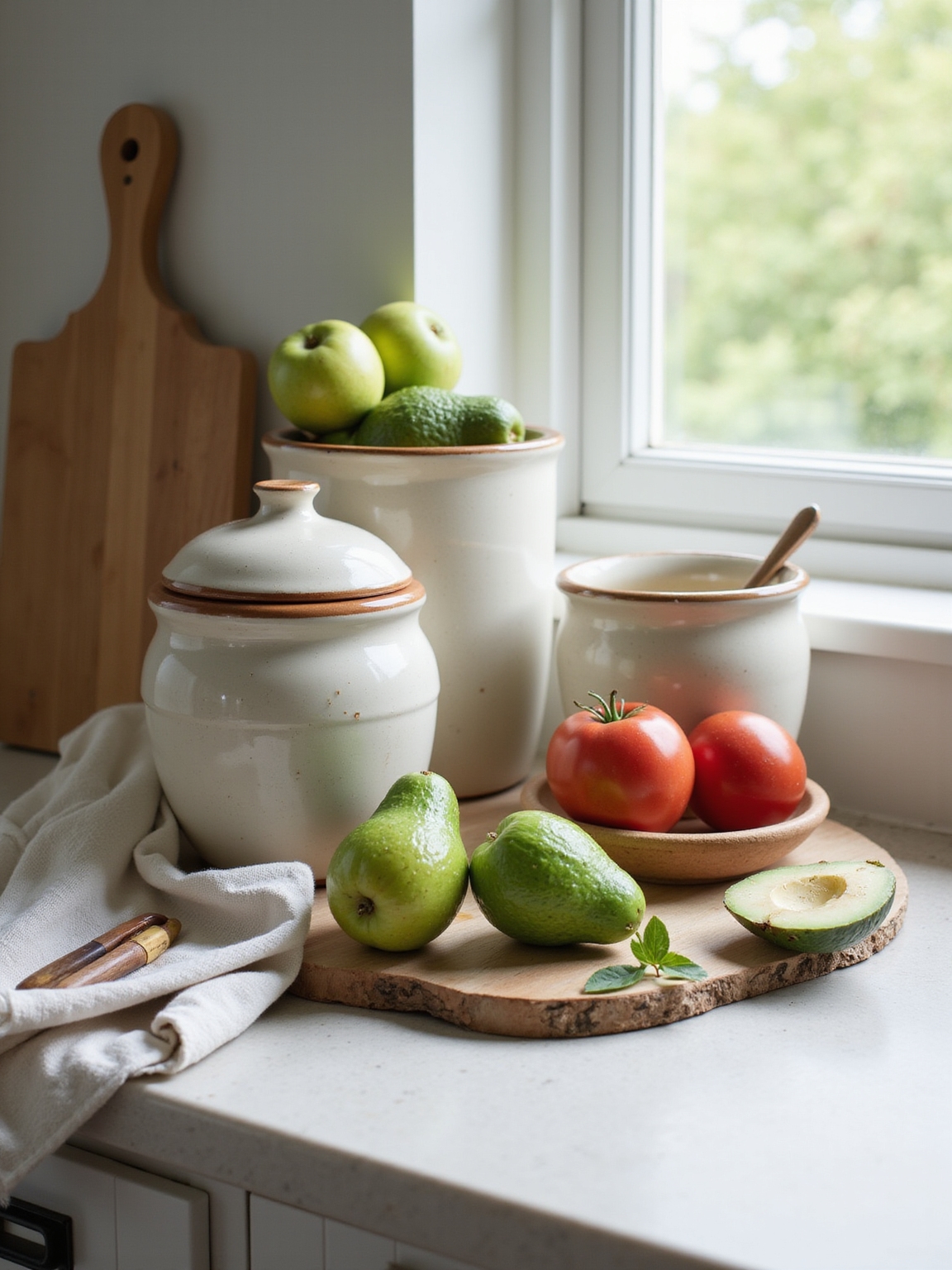 ceramic vented canisters preserve produce