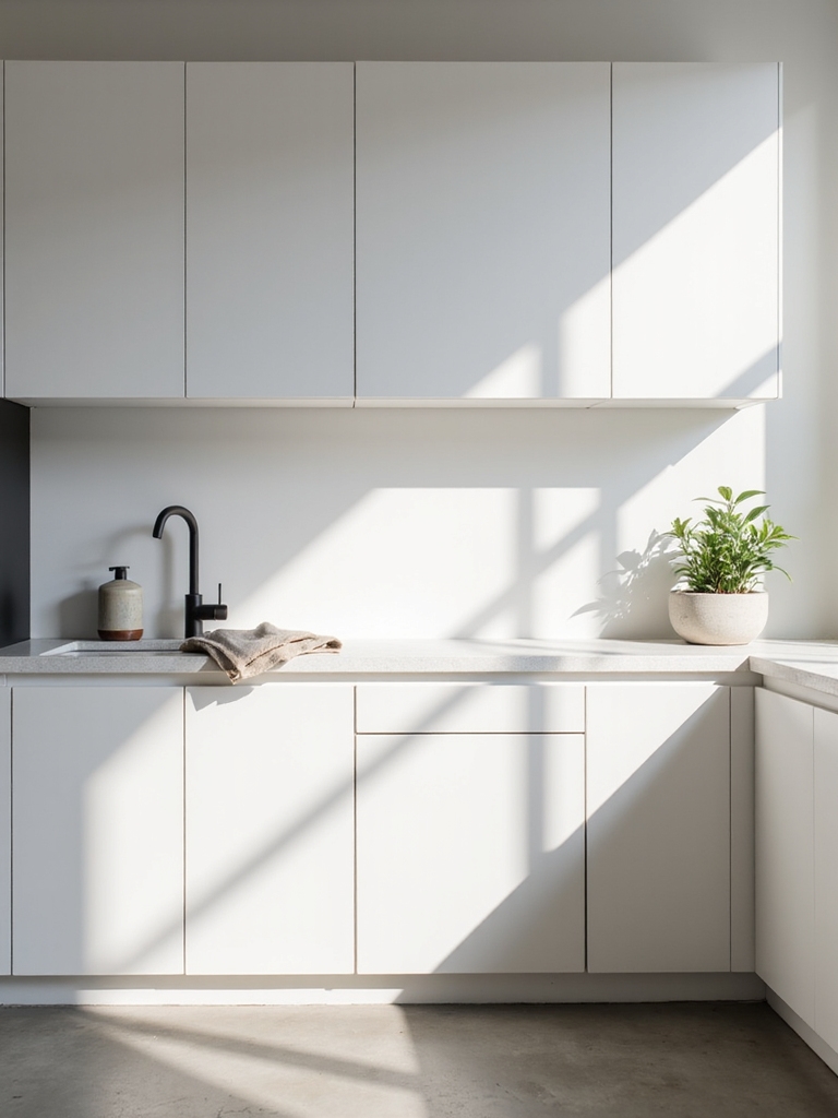 clear countertop zones concealed storage