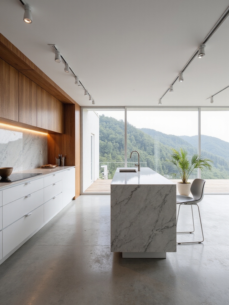 concealed appliances for seamless sightlines