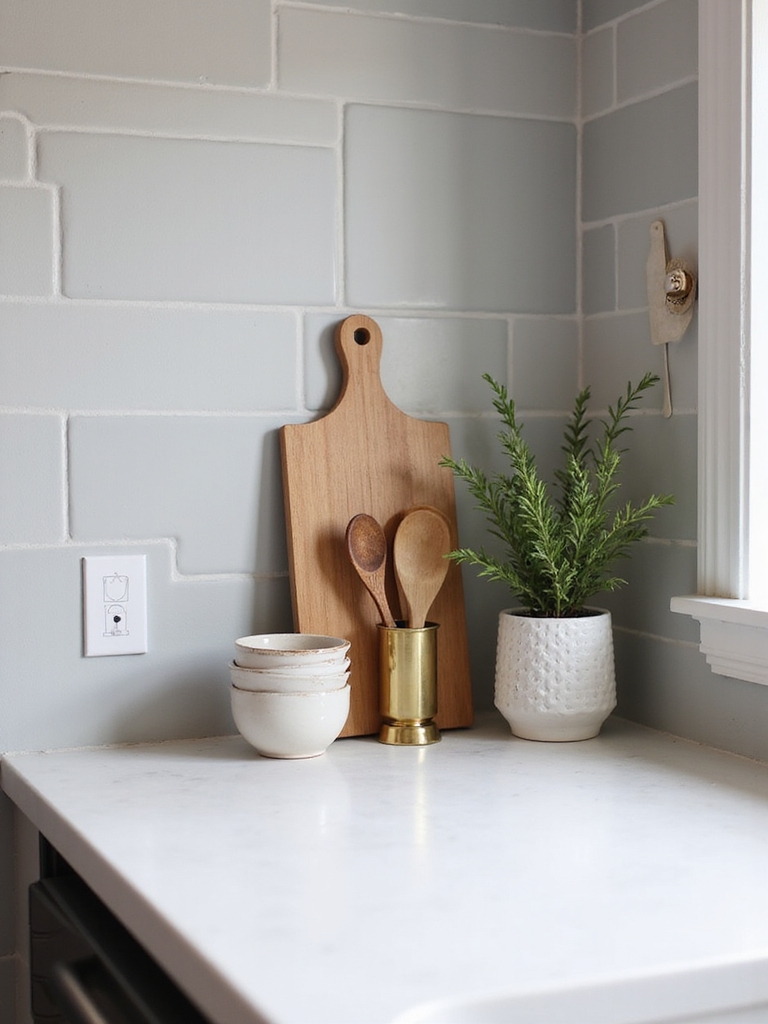cozy kitchen countertop styling wins