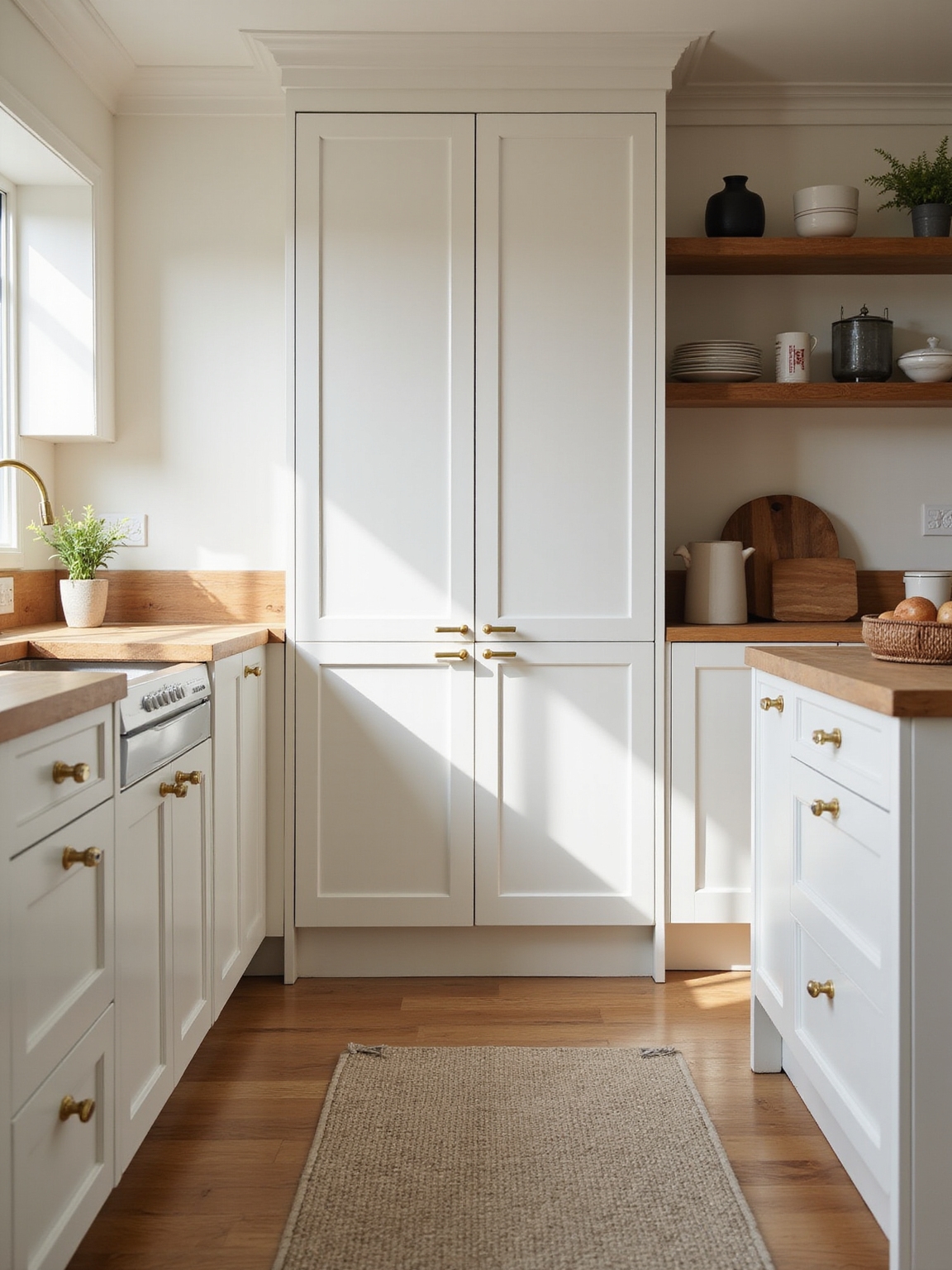 custom look standard ikea units
