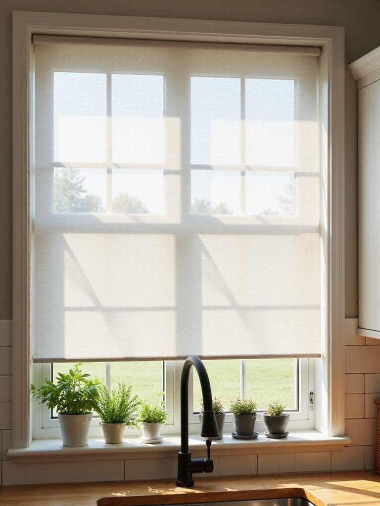 daylit privacy with farmhouse charm