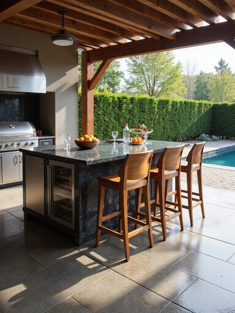 durable elegant weatherproof countertops