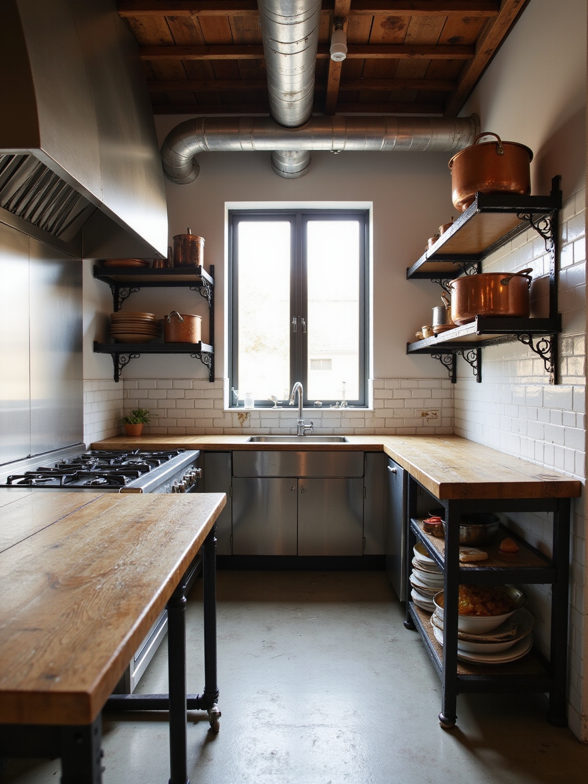 durable reclaimed industrial mixed surfaces