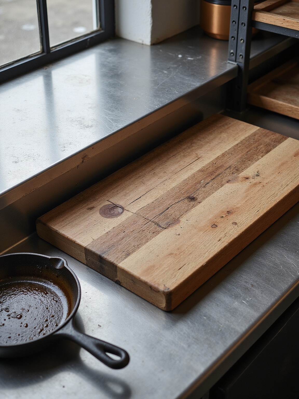 durable textured materials with patina