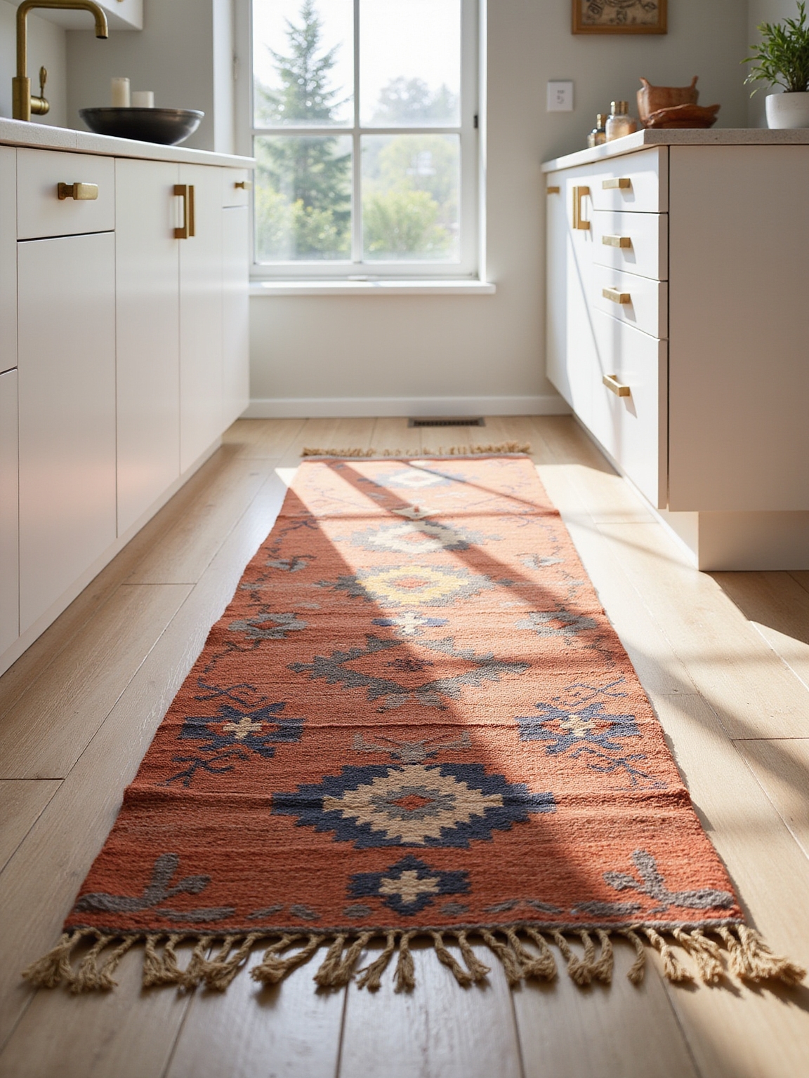 durable washable non skid kitchenrug