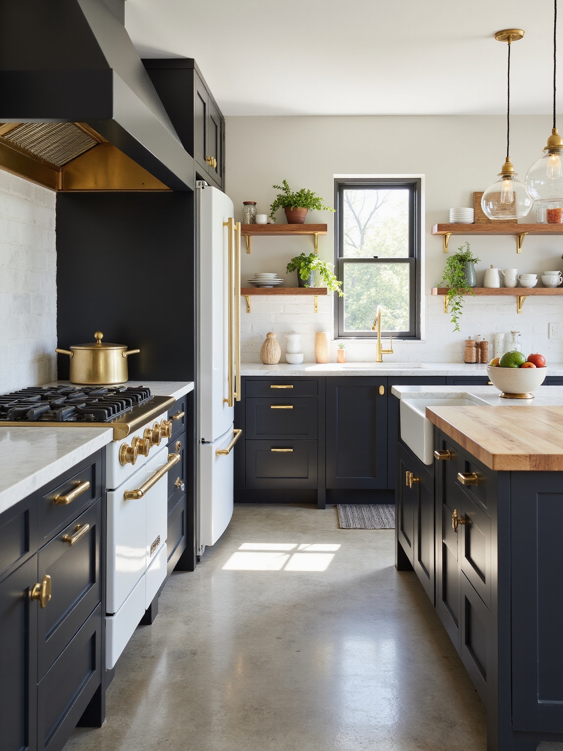 efficient work triangle kitchen layout