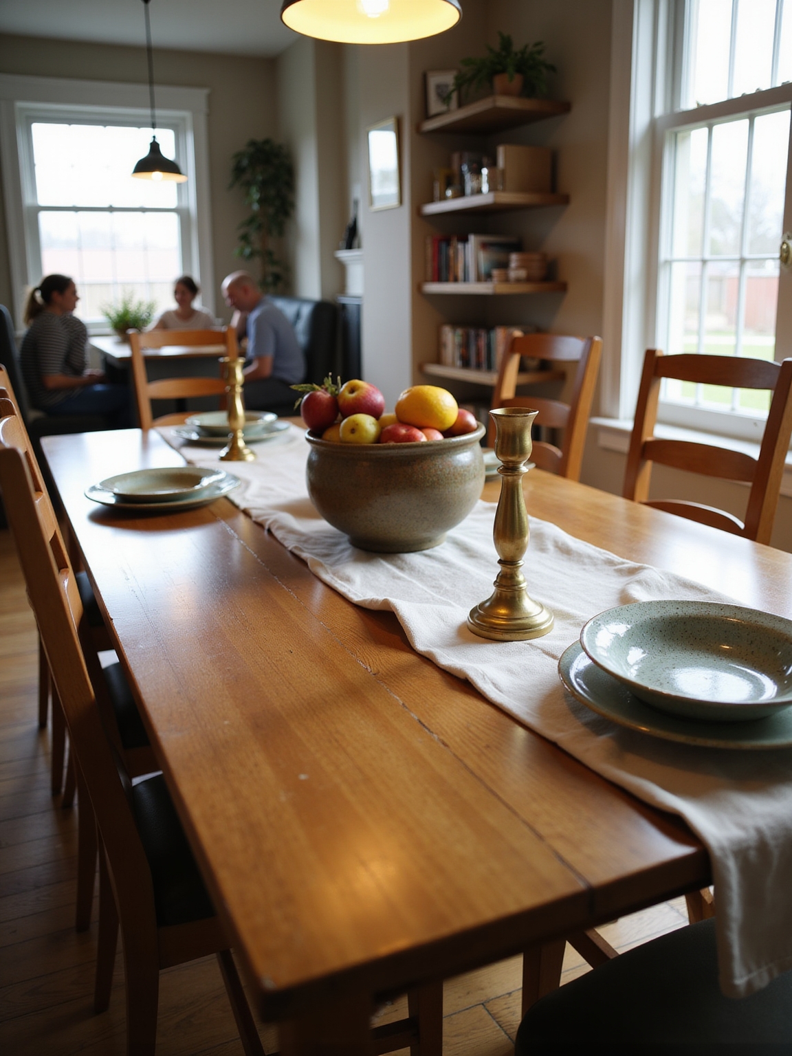expand kitchen table for hosting
