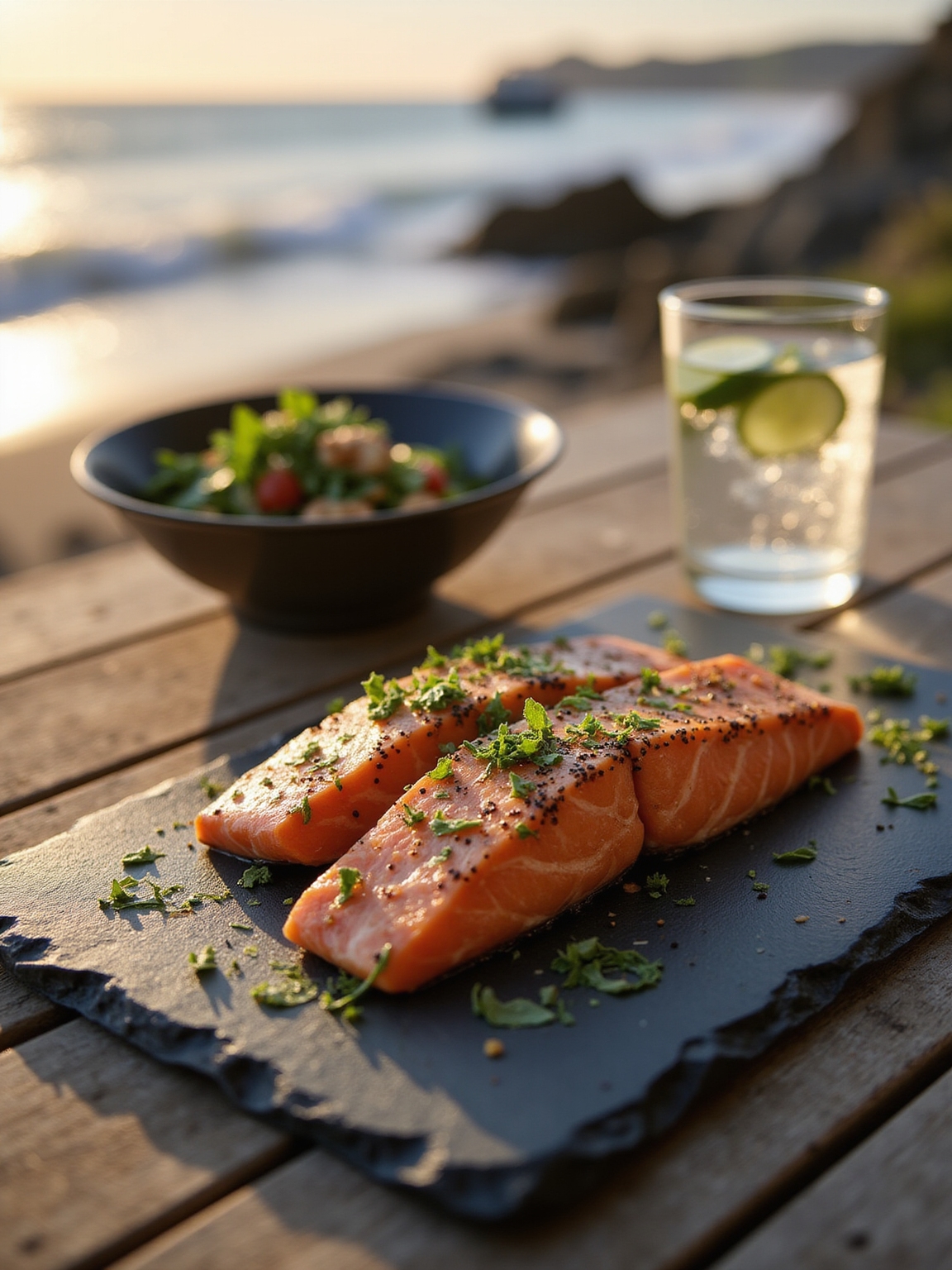 fatty fish twice weekly