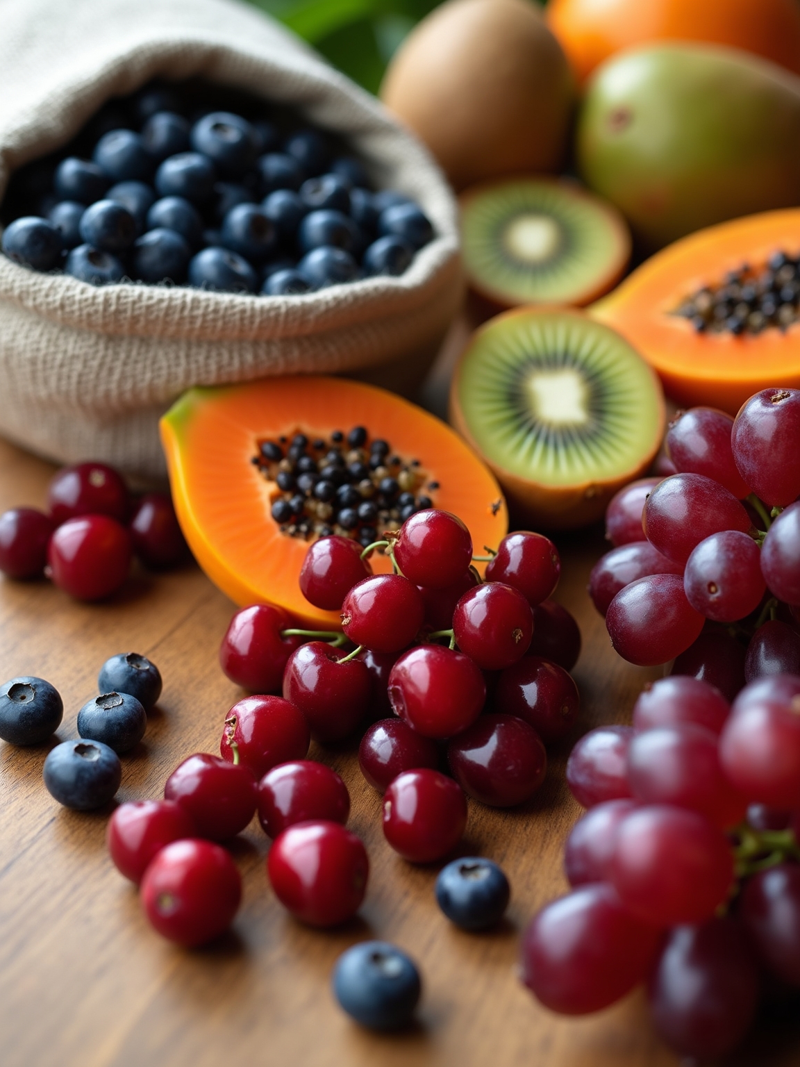 fruits rich in antioxidants