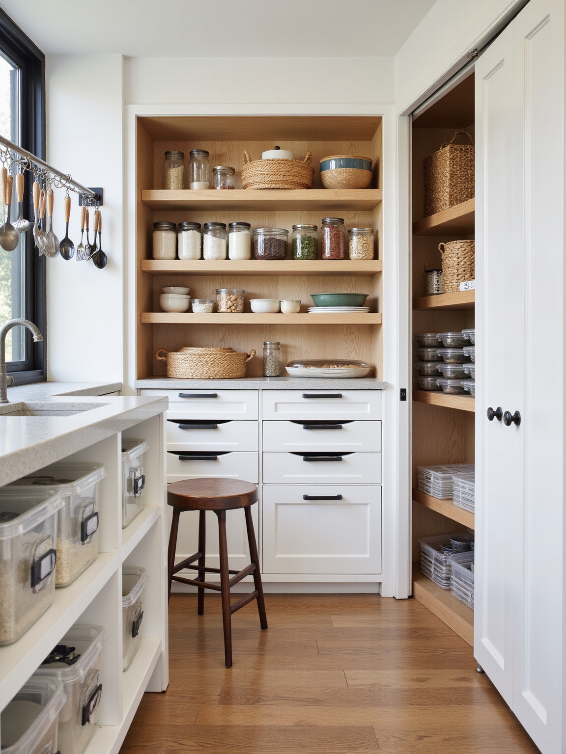 full extension pull out organization