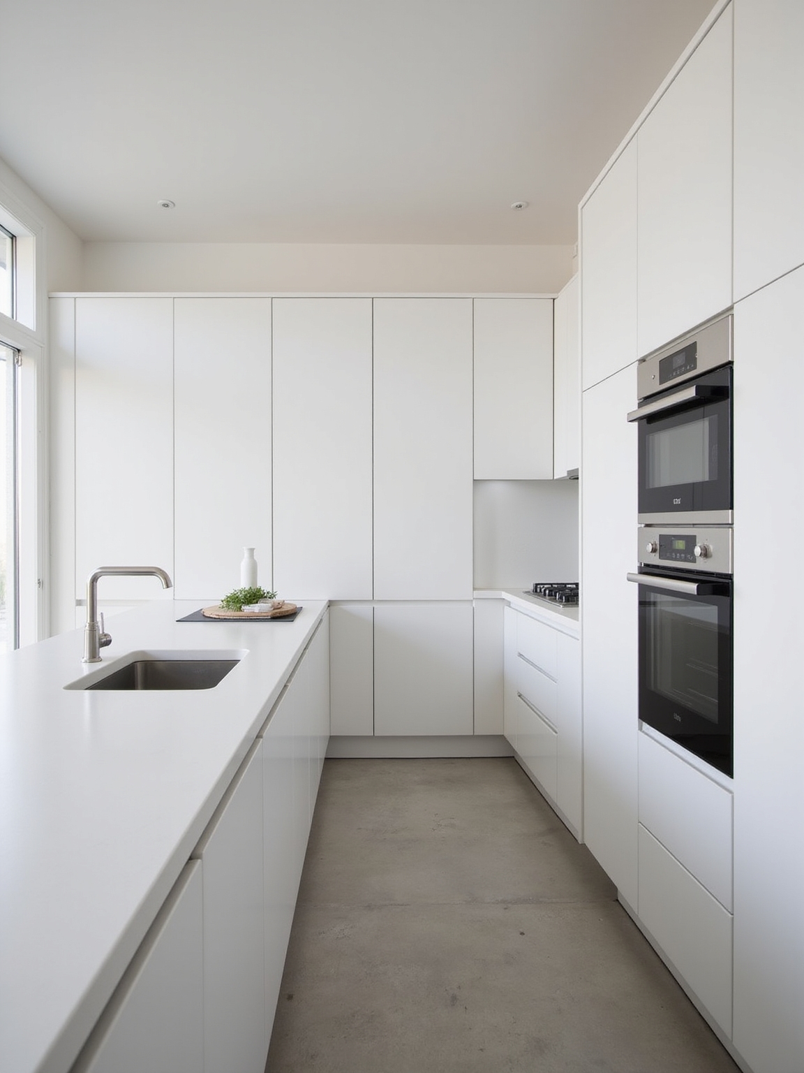 function first minimalist kitchen design