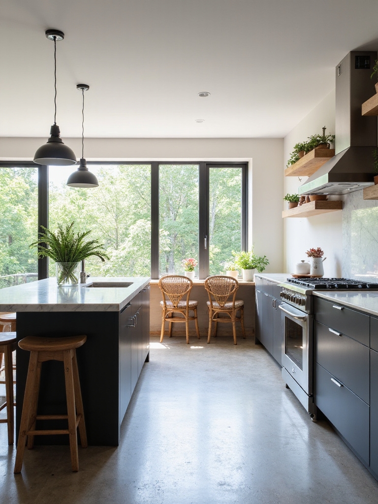 functional kitchen layout for living