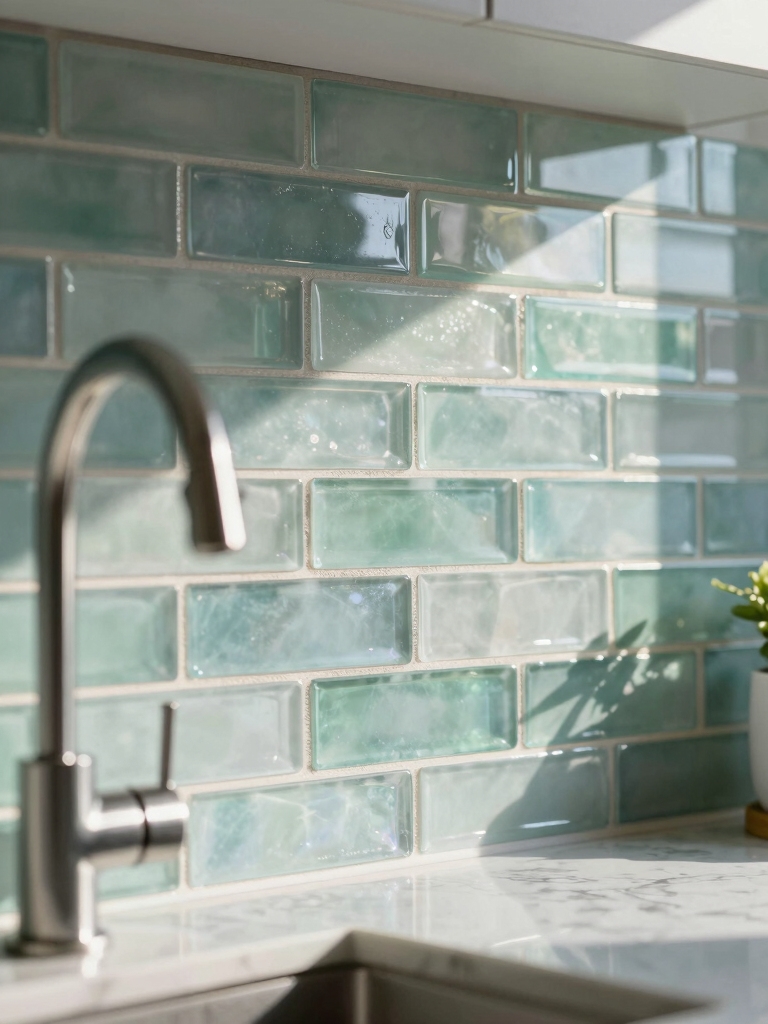 glass tile transforms light