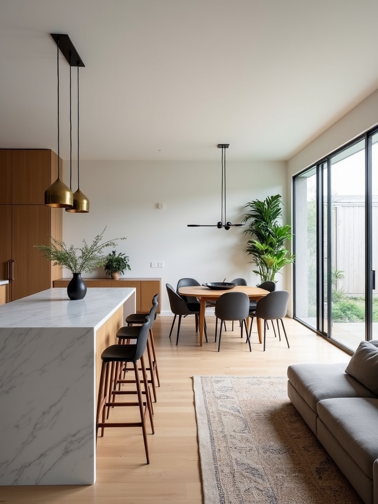 group furniture to define zones