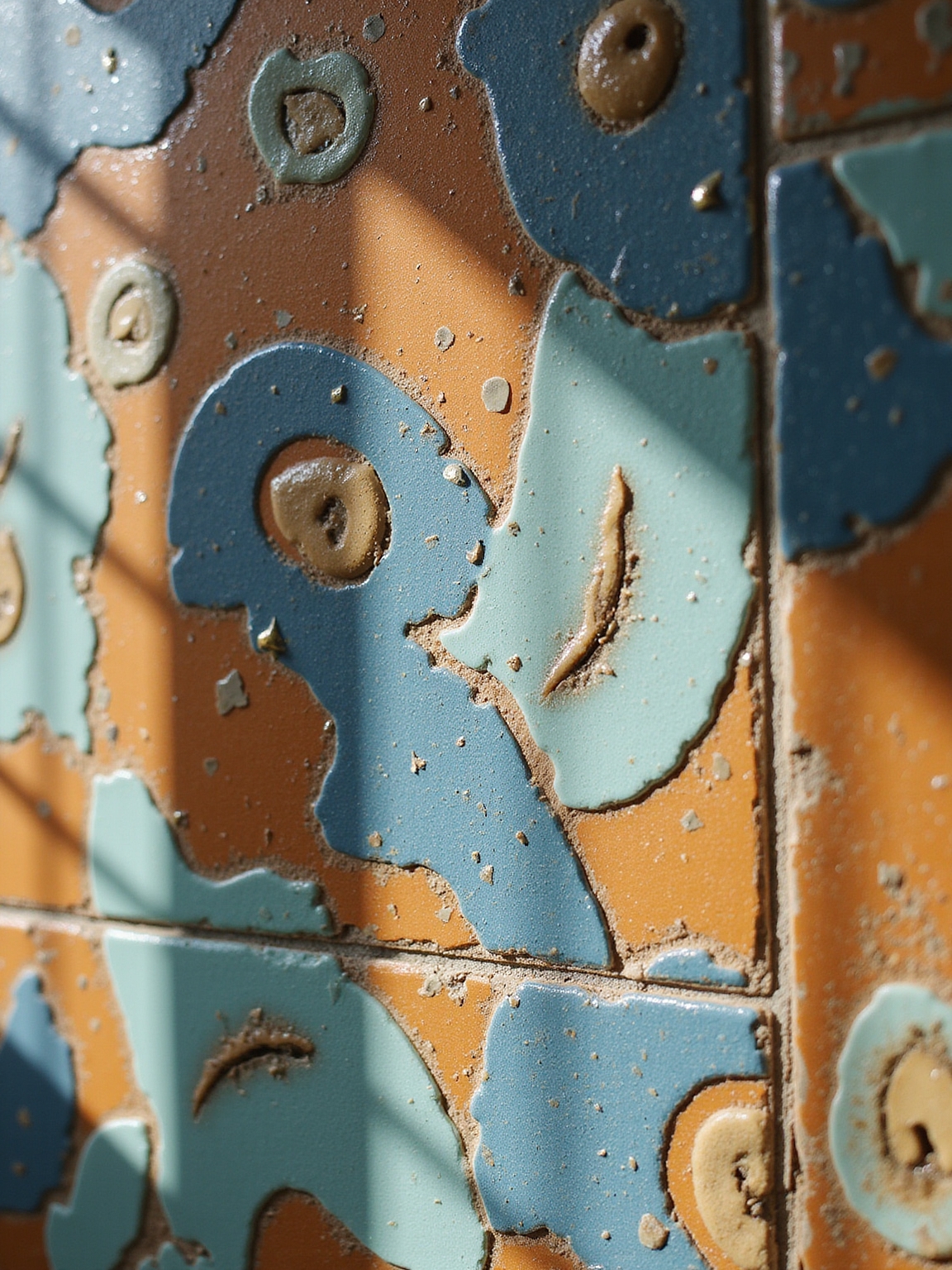 hand painted artisan ceramic backsplashes
