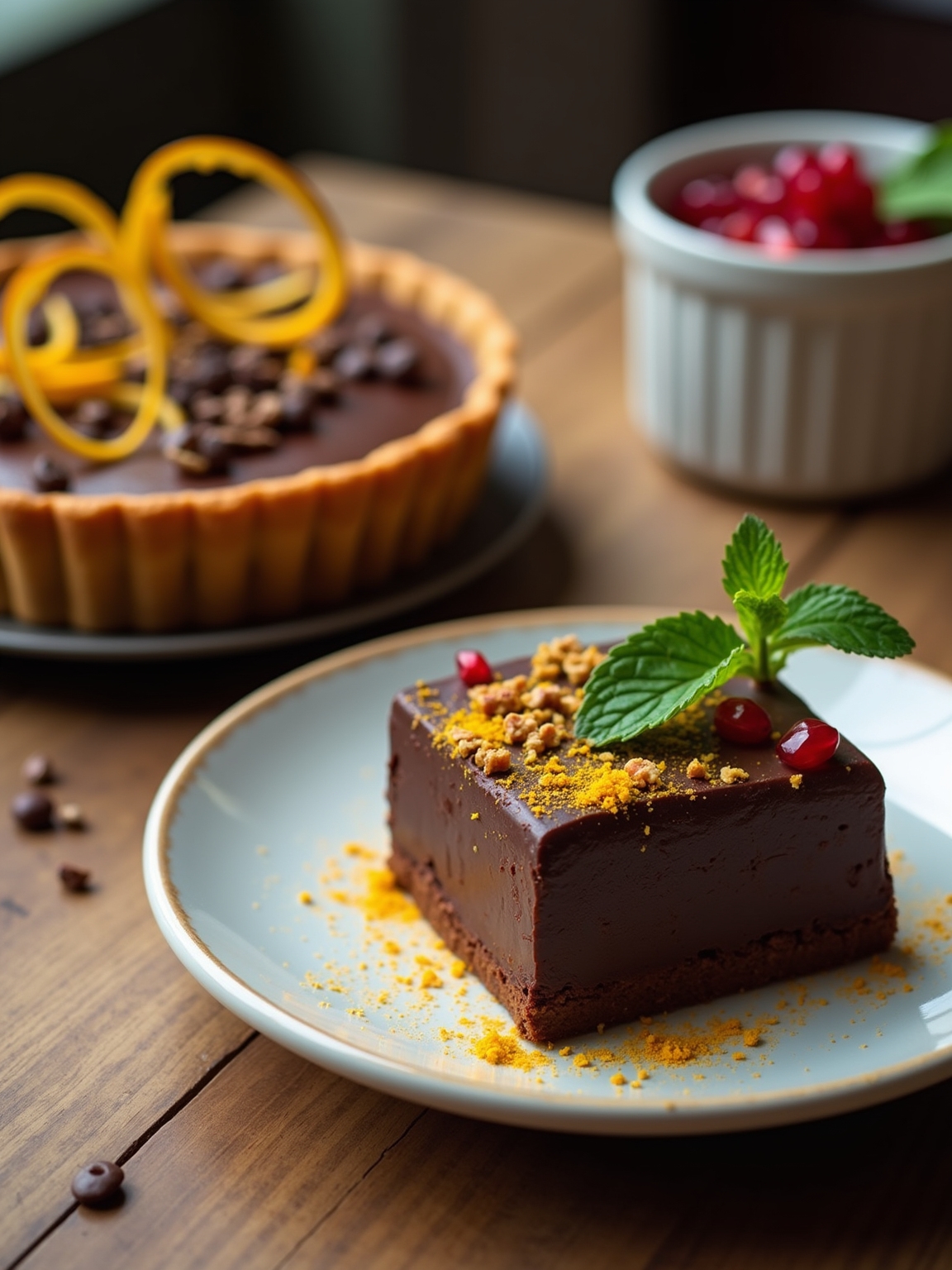 high cocoa low sugar desserts