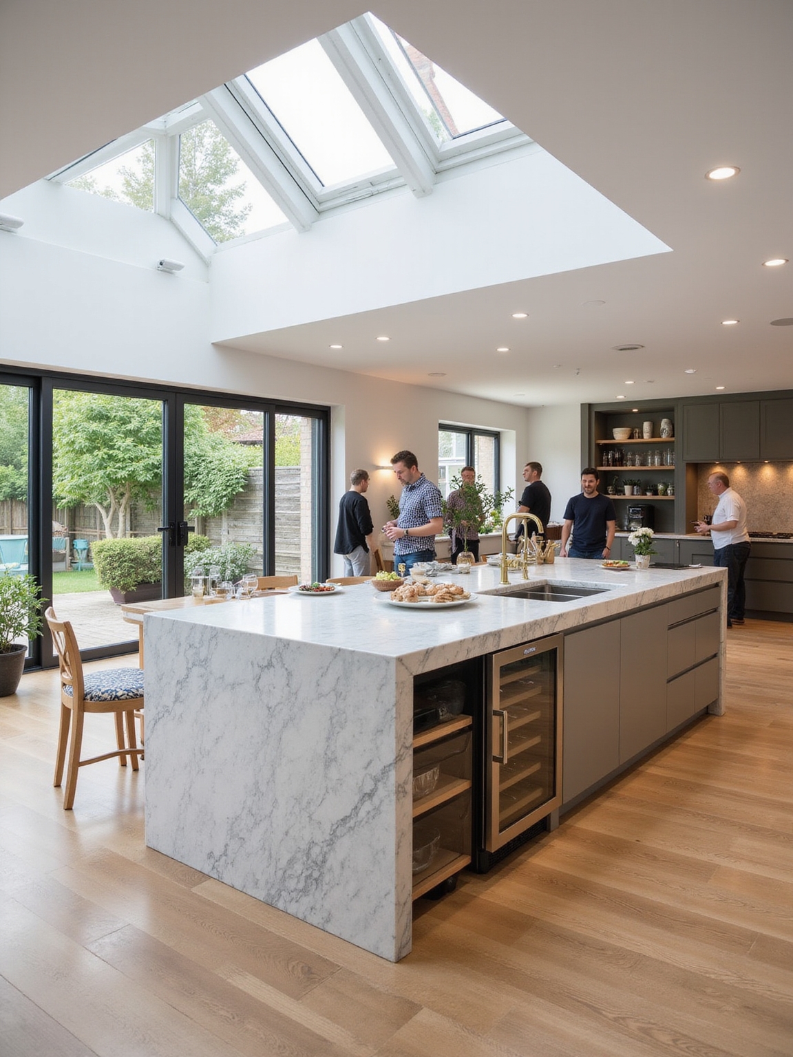 island focused entertaining flow budget