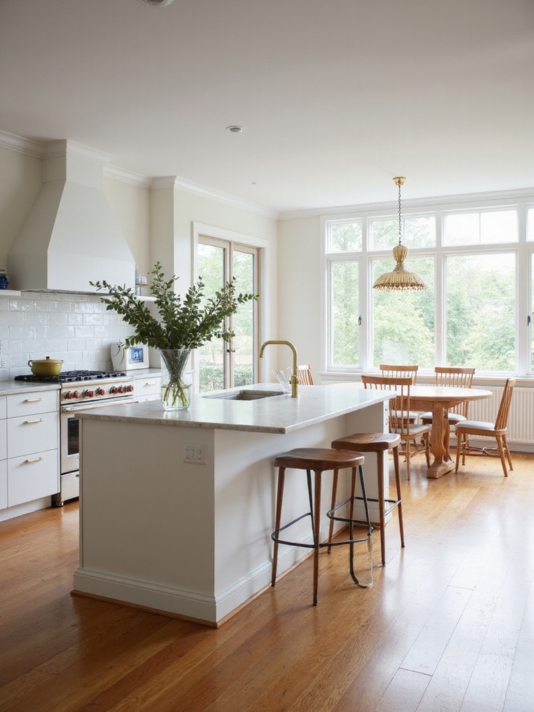 island vs peninsula kitchen placement