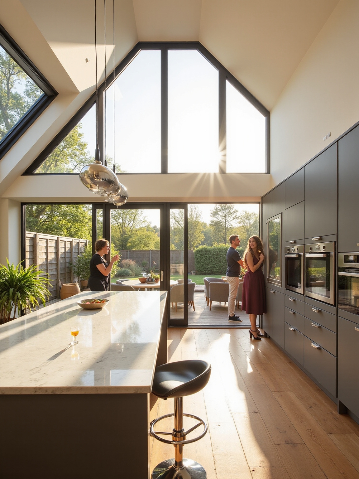 kitchen extension for entertaining