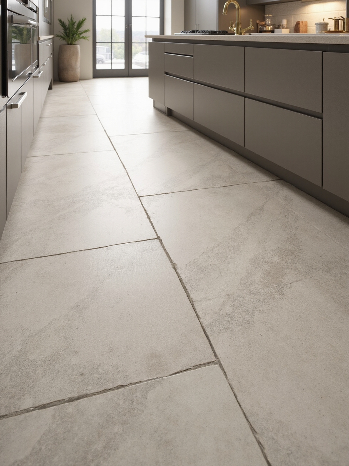 large format low grout elegance