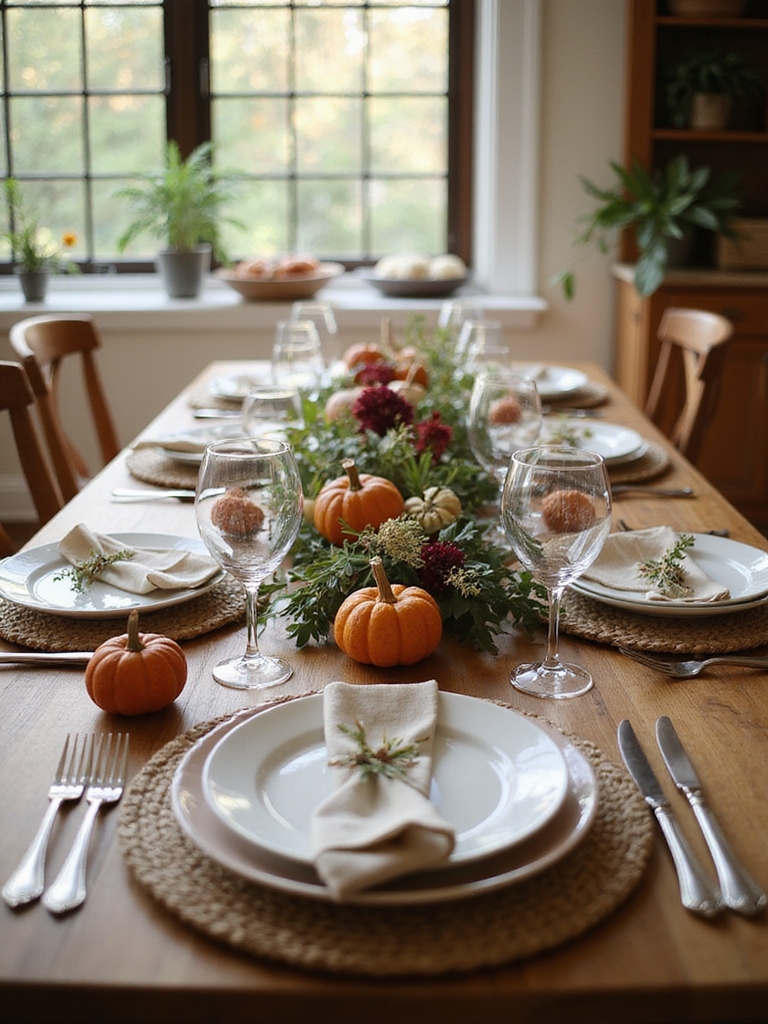 layered cozy polished tablesettings