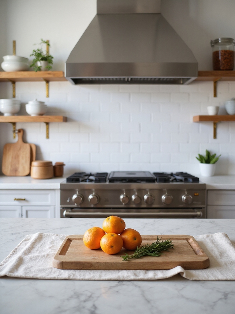 luxurious sleek functional culinary styling