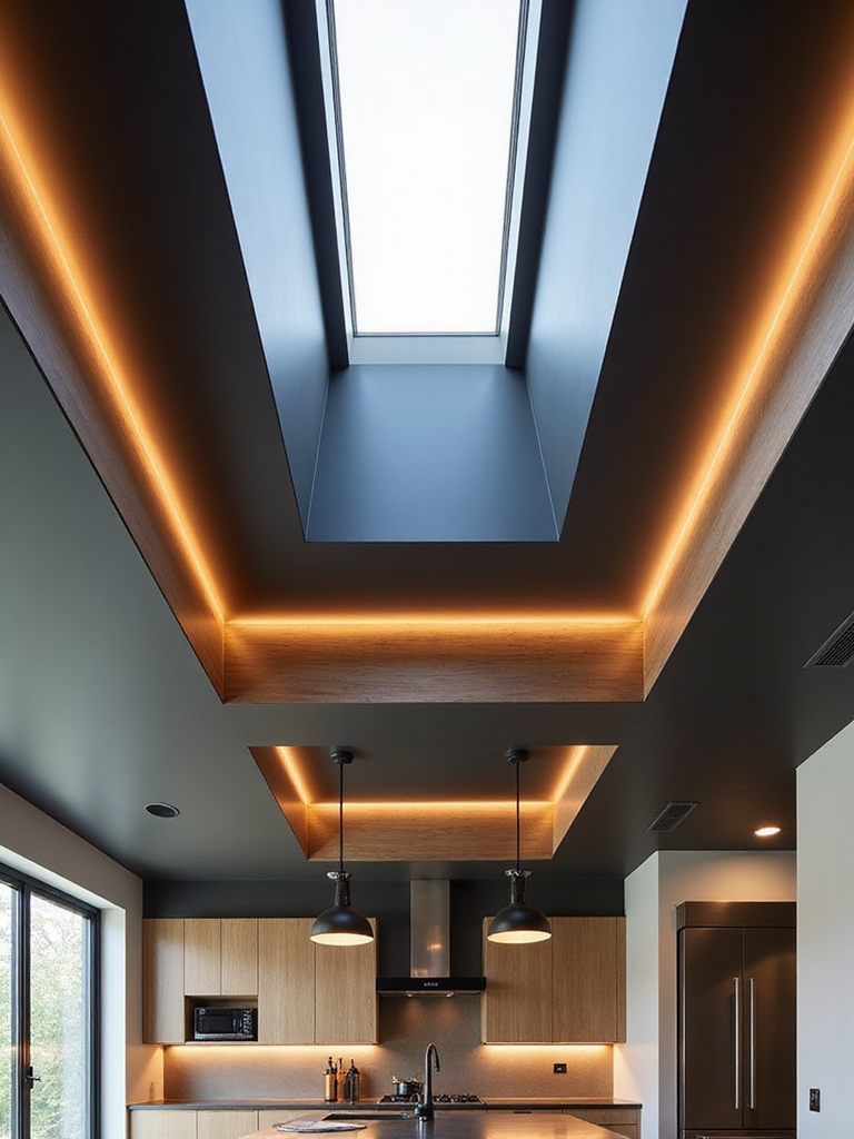 match ceiling to kitchen size