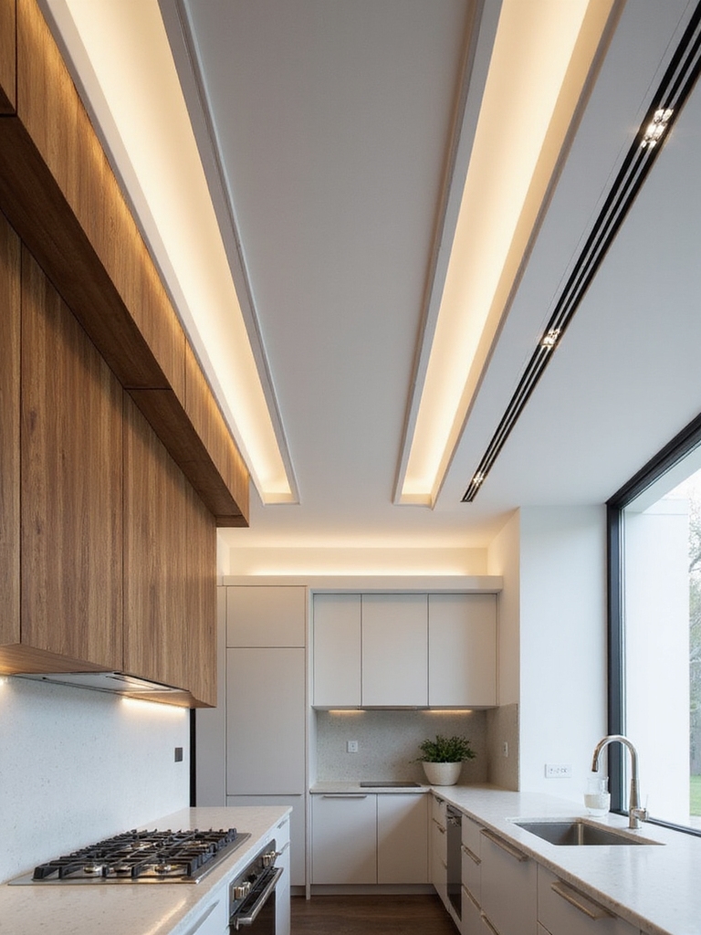 materials matched to kitchen