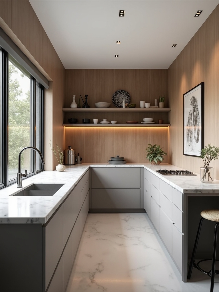 maximized counter space workflow