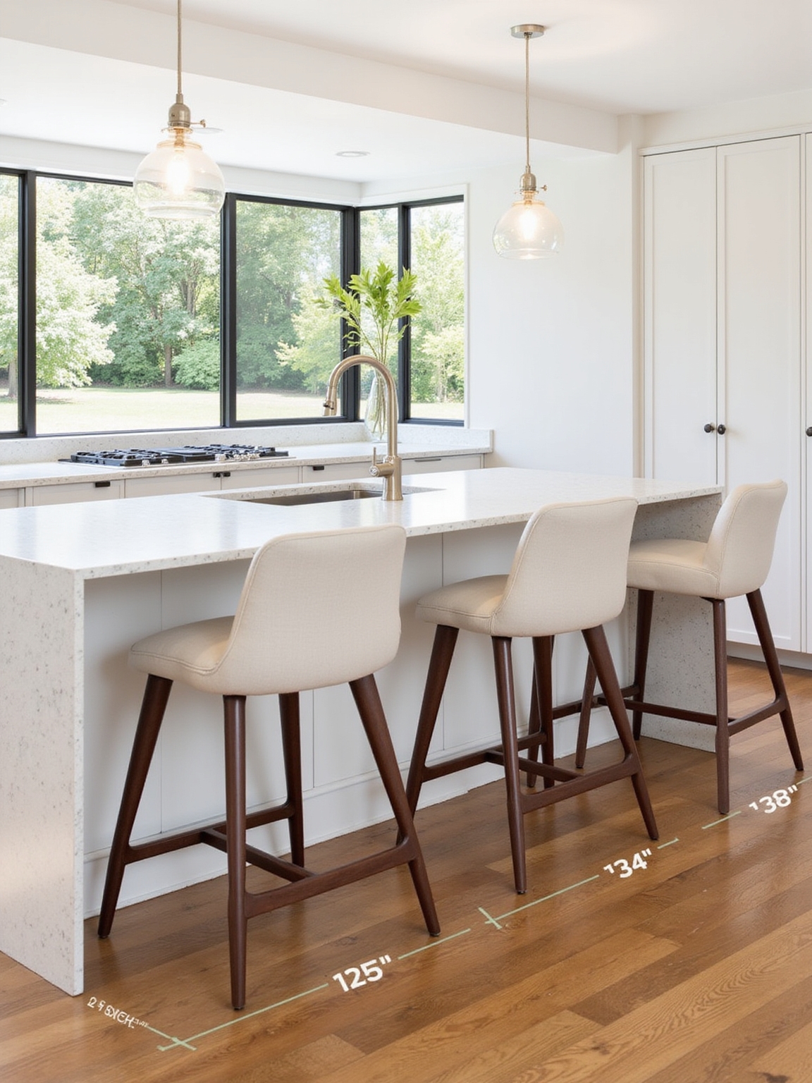 measure clearances spacing comfort