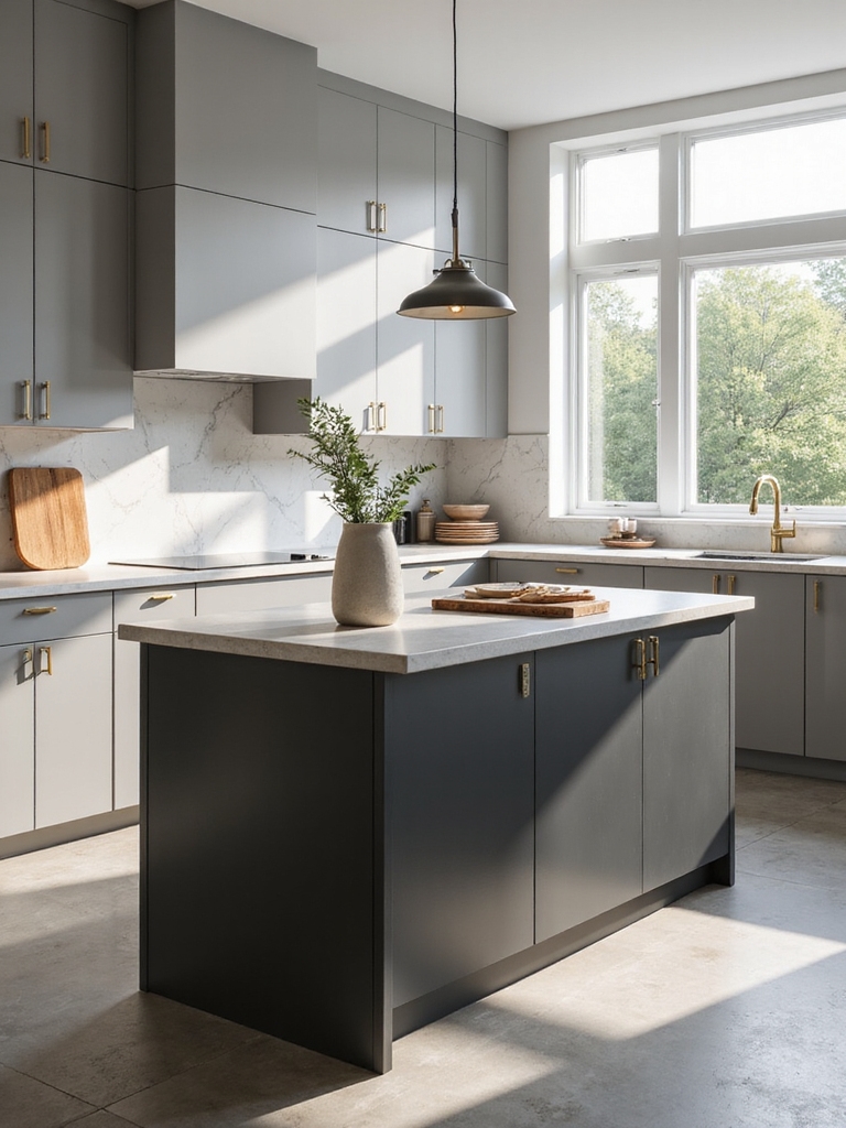 modern grey kitchen styles