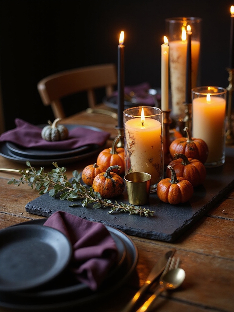 moody layered safe candlelight
