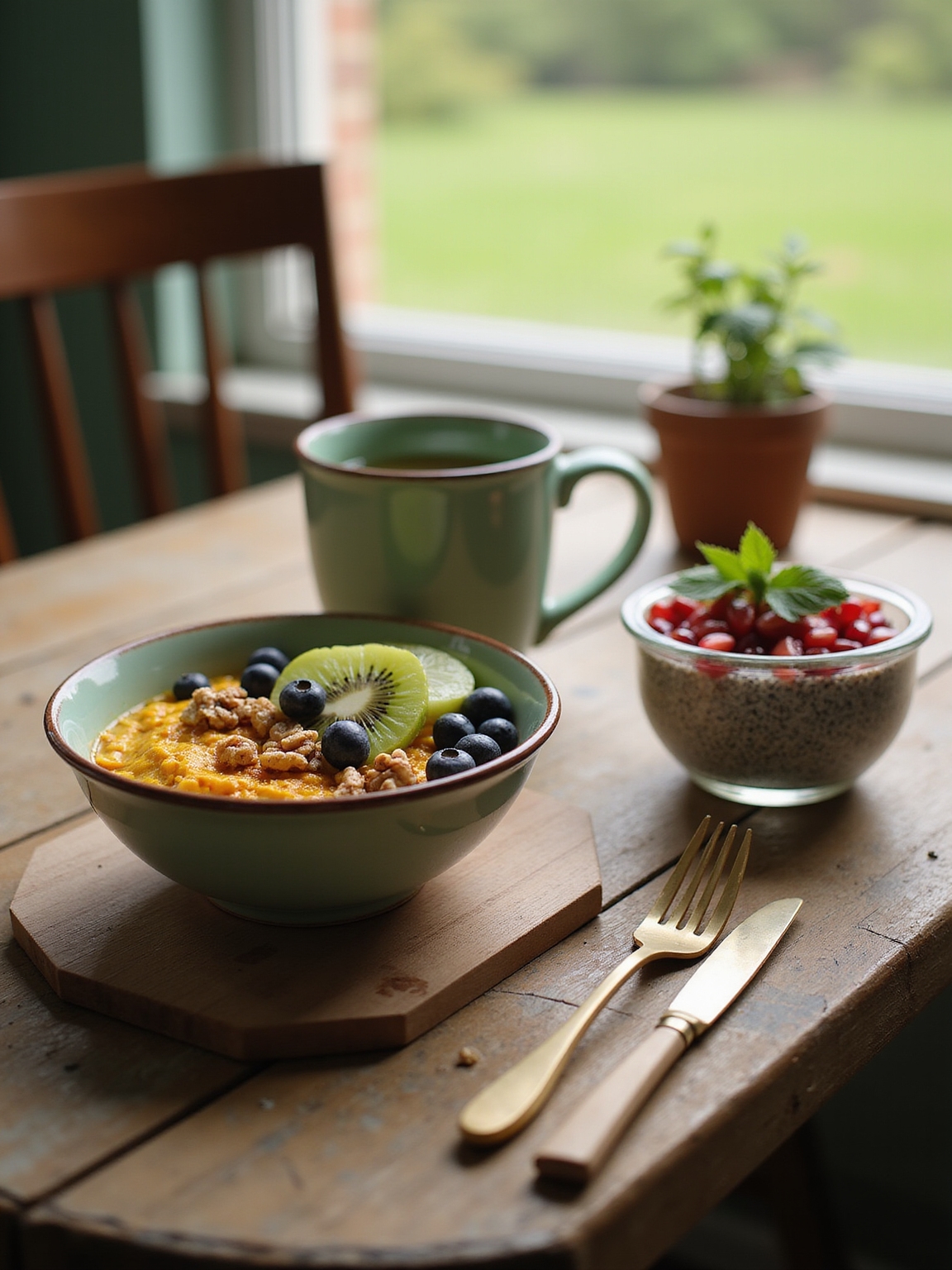 oats berries turmeric omega 3