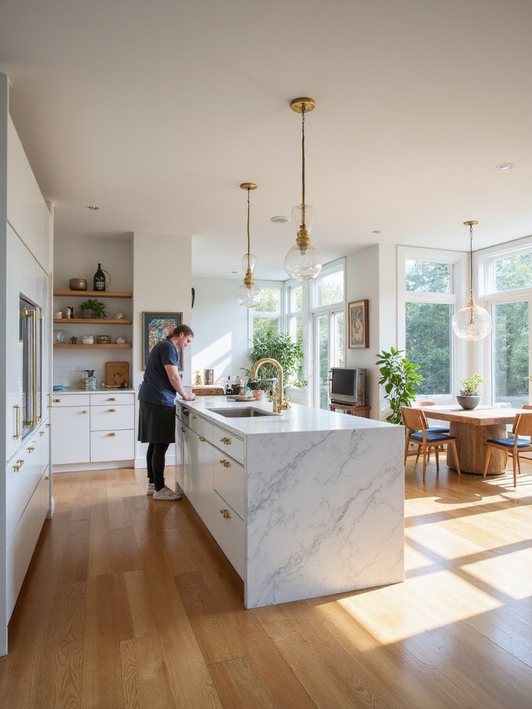open kitchen boosts home value