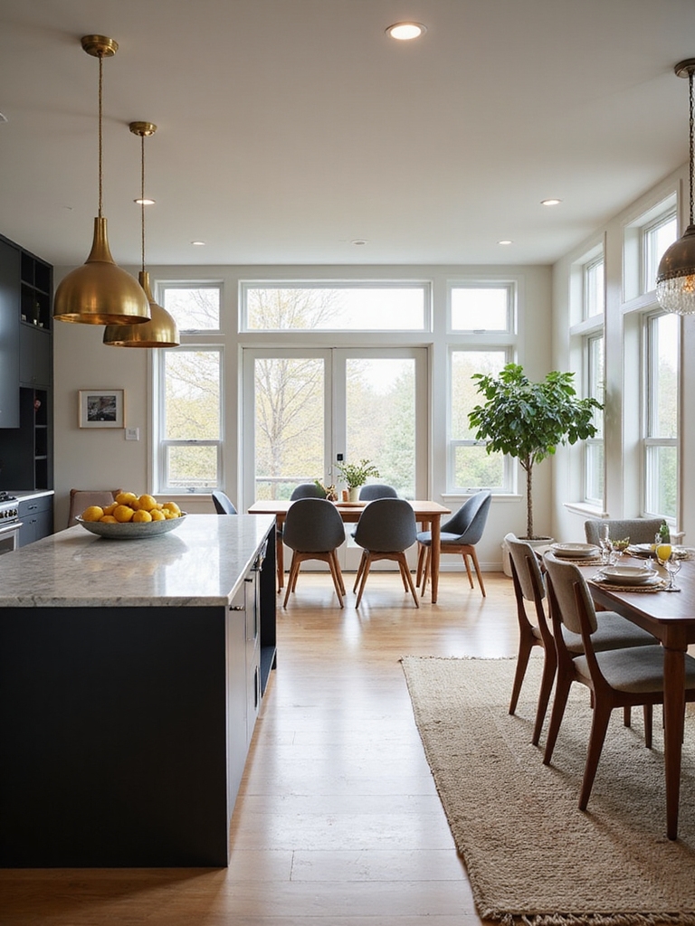 open kitchen living harmony