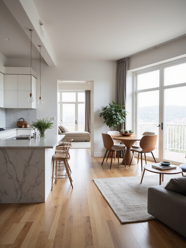 open plan kitchen living harmony