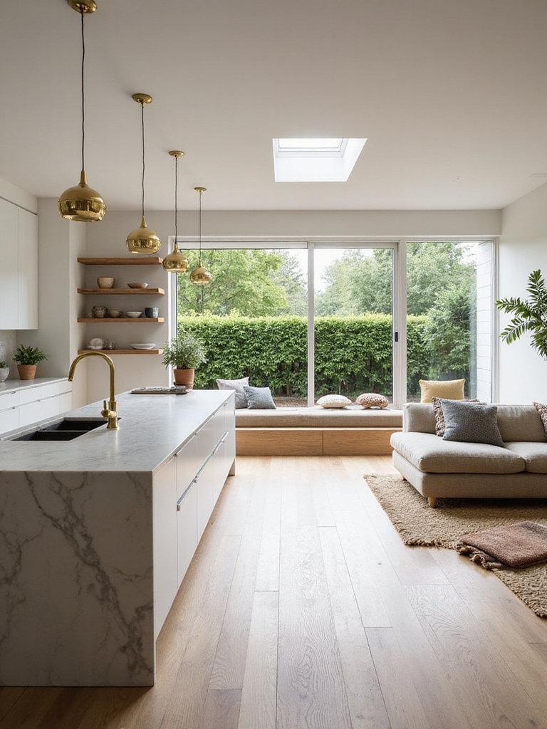 open plan kitchen revolutionized living