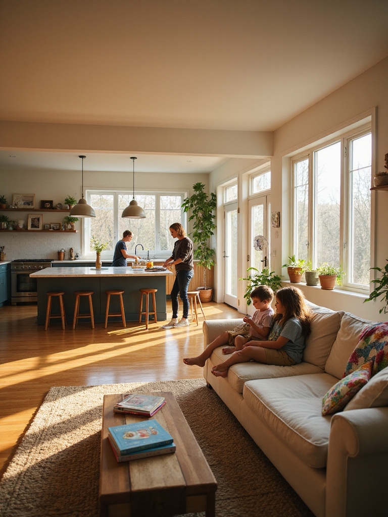 open sightlines foster togetherness