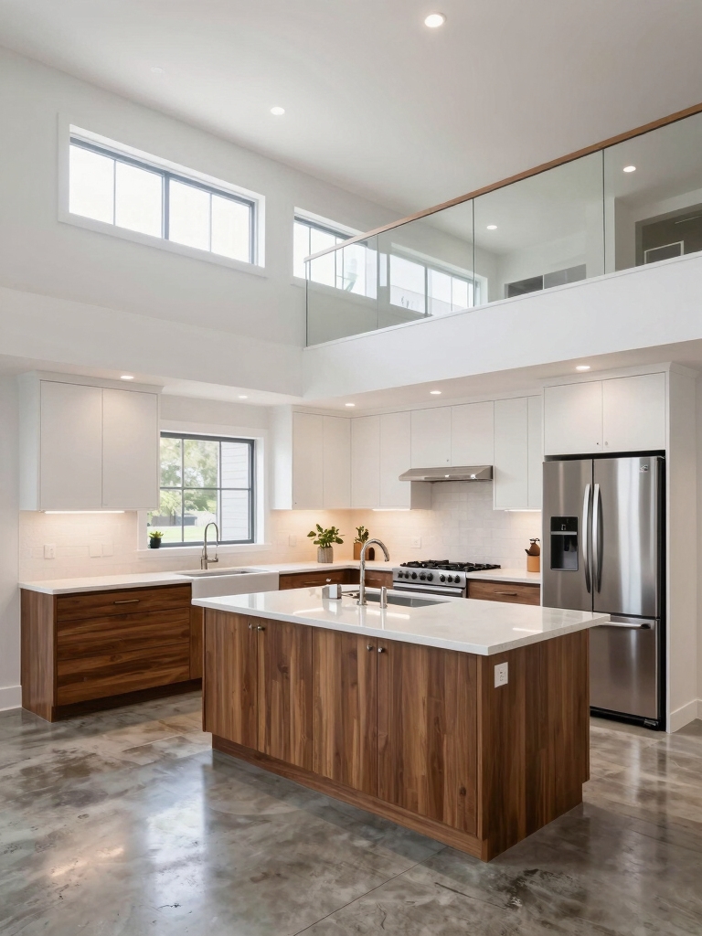 optimized kitchen workflow zones