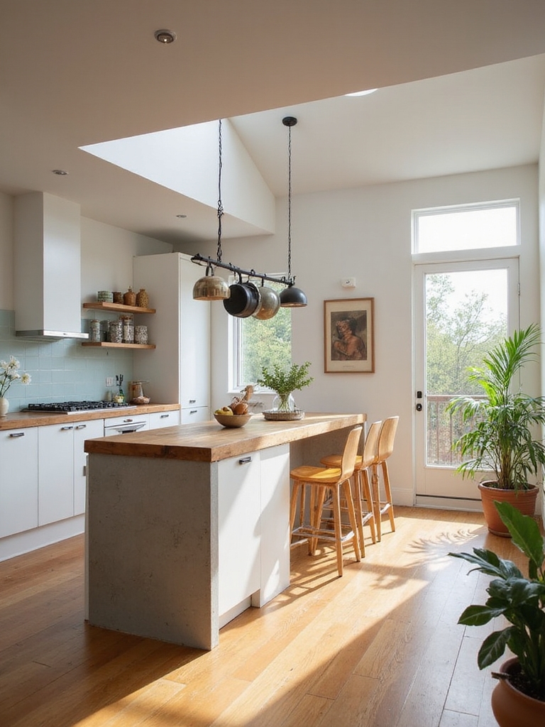 partial walls define cozy zones