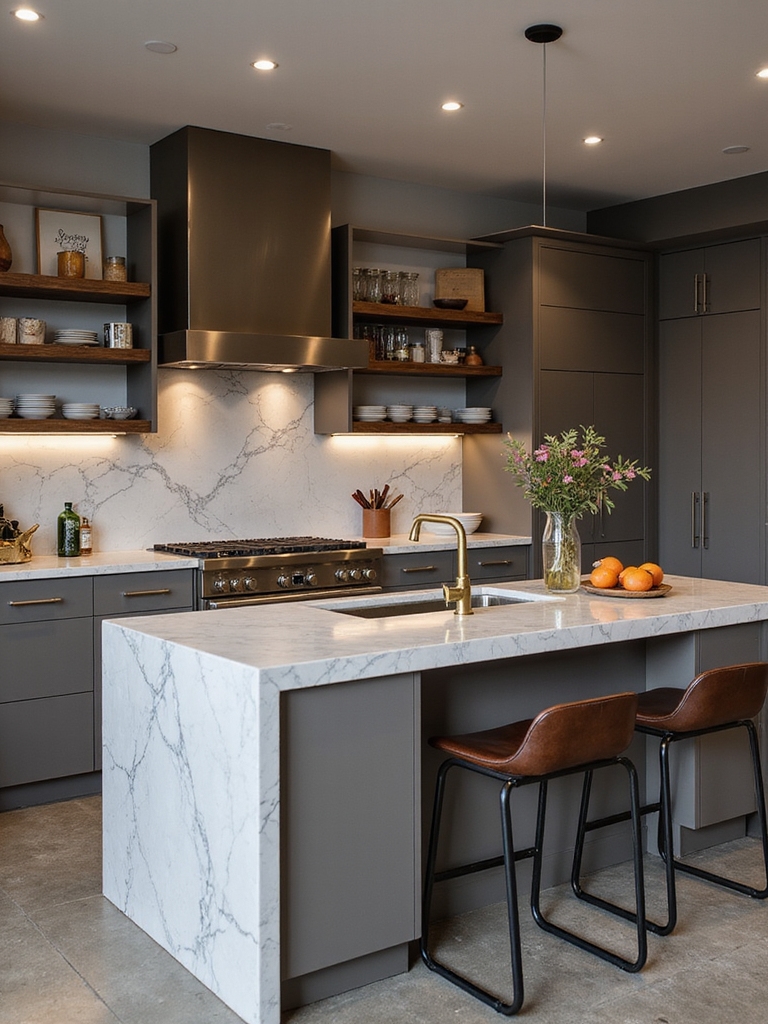 purposeful zoned professional kitchen