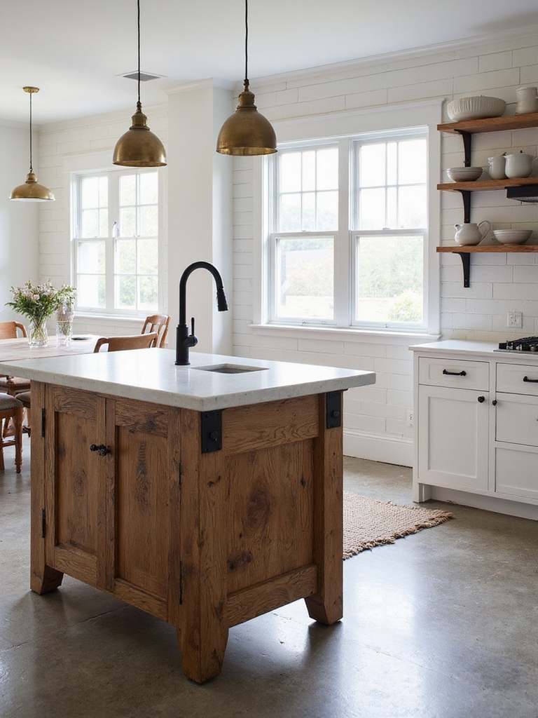 reclaimed wood meets modernity