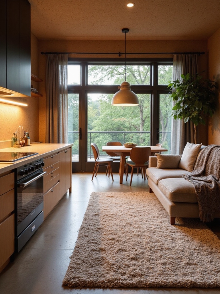 reduce noise with soft finishes